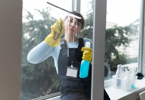 Nettoyage de vitres intérieures et extérieures à Saint-Thurial
